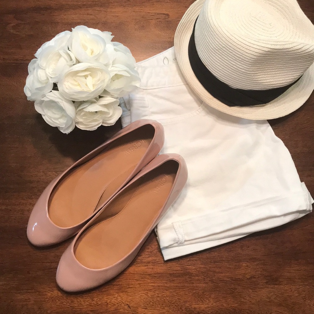 Blush J. Crew Flats
